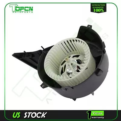 HVAC Heater Blower Motor With Fan Cage For 2003 04-11 Saab 9-3 10-11 9-3X Front • $48.98