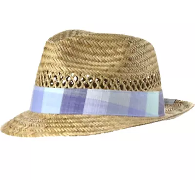 NWOT Columbia Men's Fedora Straw Hat Size L Breathable Lightweight • $22.95