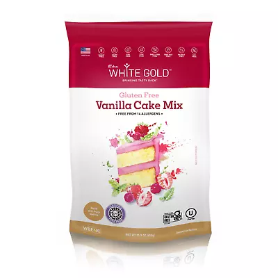 Extra White Gold Gluten Free Vanilla Cake Mix 15.9 Ounces • $8.40