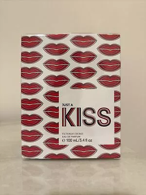 Victoria's Secret JUST A KISS Eau De Parfum 3.4 Fl Oz Fragrance Spray Sealed Box • $42.99