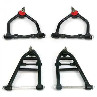 SET OF 4 Mustang II Suspension Tubular Control A Arms Street Rod Uppers  Lowers • $505.70