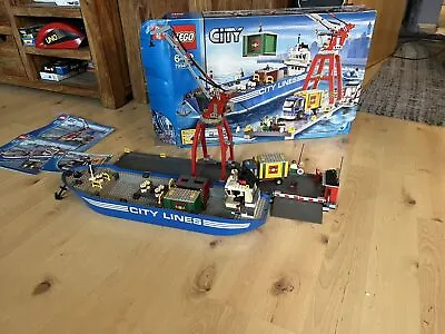 £318.43 • Buy LEGO 7994 City Harbor With Instructions And Box, RARE