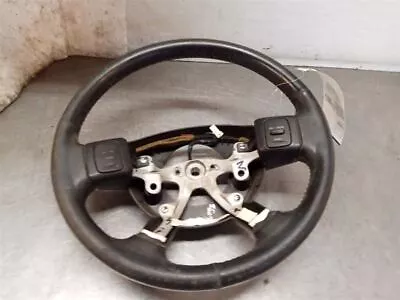 2004-2006 Dodge RAM 1500 Black Leather Steering Wheel W/Buttons OEM 10332305 • $130.69