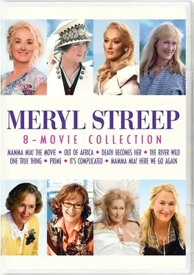 Meryl Streep 8-Movie Collection (DVD) NEW Factory Sealed Free Shipping • $13.25