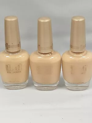 MILANI Nail Polish Lacquer # 306 Creme Brulee .45 Oz Each 3 Pcs New!!! • $10.84