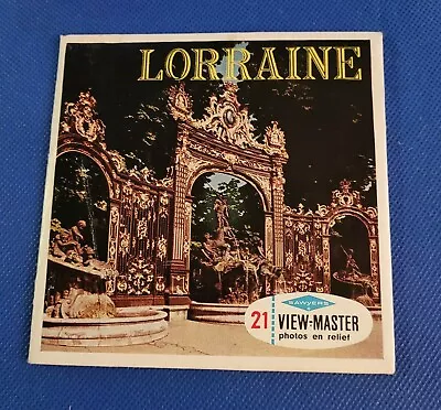 Scarce Sawyer's C208 F Lorraine France View-master 3 Reels Packet • $129