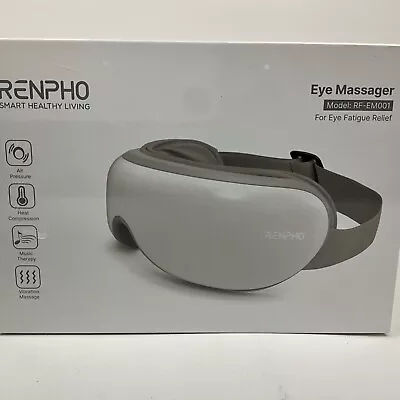 RENPHO Electric Eye Massager White RF-EM001 New In Box Sealed • $49.99