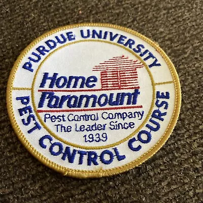 VTG PURDUE UNIVERSITY PEST CONTROL COURSE Iron On Patch • $27.94