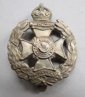 Military Cap Badge 8th Battalion London Regiment Post Office Rifles British Army • £6