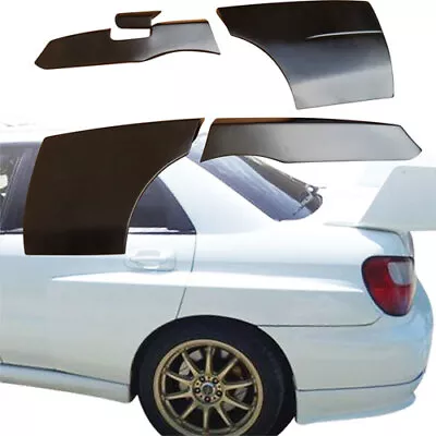 VSaero FRP LSPO WRC Wide Body Tapered Fender Flares (rear) 5pc WRX 4dr Sedan Fo • $340