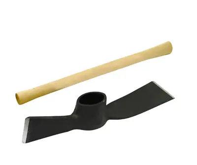 7lb Pick Head OR 5lb Mattock Wooden Handle For Garden Trench Land Digging • £19.99