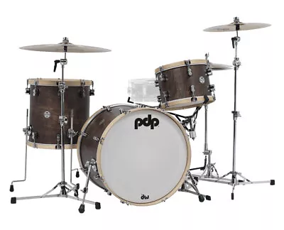 Used PDP Concept Classic Series 3-Pc Maple Shell Pack - Walnut W/ Nat Hoops • $949.99