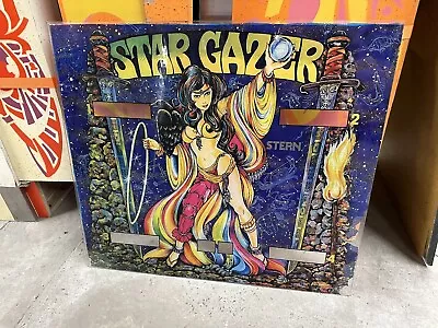 Stargazer Original Backglass STERN RARE HOLY GRAIL Star Gazer Vintage Authentic • $1500