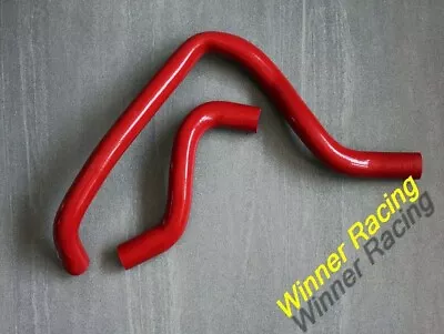 RED SILICON RADIATOR HOSE Fit HONDA PRELUDE 2.2L BB6/BB8 H22A • $45