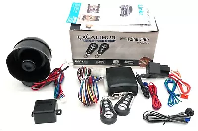 Excalibur Vehicle Security EXCAL500+ Car Alarm With Immobilizer Mode • $30