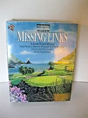 New BEPUZZLED Case Of The Missing Links Jigsaw Puzzle Mystery By KING Sealed Drg • $19.99
