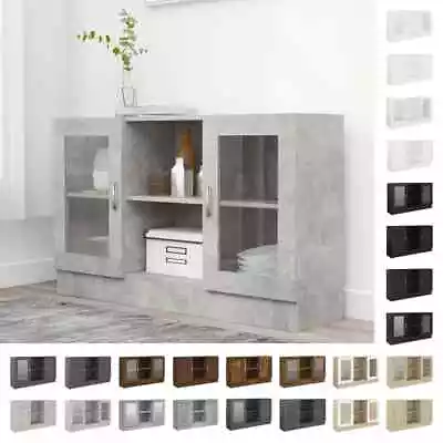 Vitrine Cabinet Sideboard Home Organiser Multi Colours Multi Materials VidaXL • £86.99