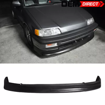 Fits 88-91 Honda Civic CS Style Front Bumper Lip Spoiler Bodykit 3Dr 4Dr PU • $79.99