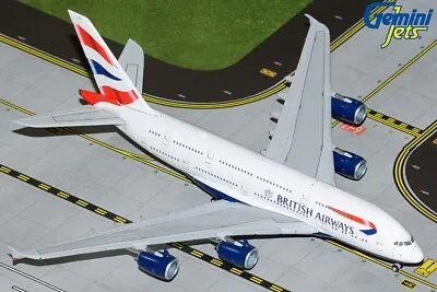 British Airways Airbus A380 G-XLEL Gemini Jets GJBAW2110 Scale 1:400 IN STOCK • $58.36