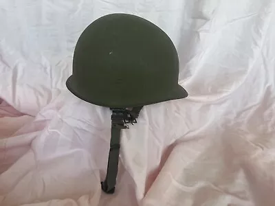 Vietnam War Era US Army Combat Helmet + Liner - Military • $149