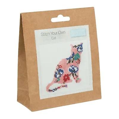 £7.99 • Buy Cat -  Trimits Mini Counted Cross Stitch Kit - Beginners Children #Z104T