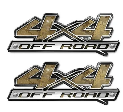 4x4 OFF ROAD Decals Truck Graphics Chameleon Camo Desert Sand 2 Pack 8  A40BLO • $9.99