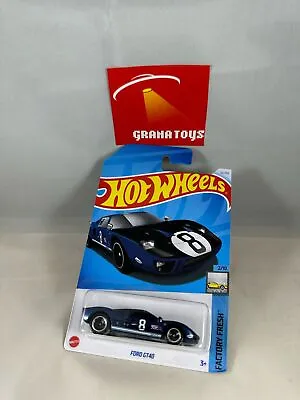 Ford GT40 #12 Blue Factory Fresh 2/10 2024 Hot Wheels Case F ABC11 • $1.99