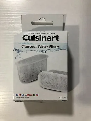 $7.99 • Buy Cuisinart - Replacement CHARCOAL Water FILTERS - 2 Pack - NEW