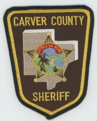 Minnesota Mn Carver County Sheriff Nice Shoulder Patch Police • $5.99