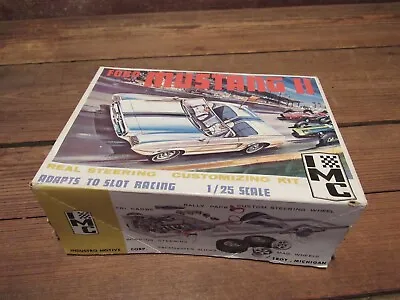 Vintage IMC 1963 Ford Mustang II Concept Car 1/25 Model Kit - PARTS! • $89.99