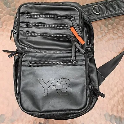 Vintage Yohji Yamamoto Backpack Adidas Y3 Black Laptop Bag EUC • $175.99