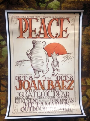 £8 • Buy Grateful Dead Peace Festival Poster