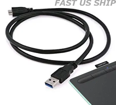 Longer 6ft HiSPEED RATED Data/Power/Charger Cable Wacom INTUOS CTL4100 CTL6100 • $6.98