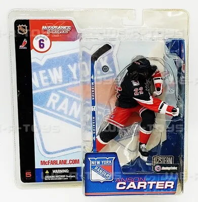 McFarlane's SportsPicks NHL Series 6 #22 New York Rangers Anson Carter Figure • $14.98