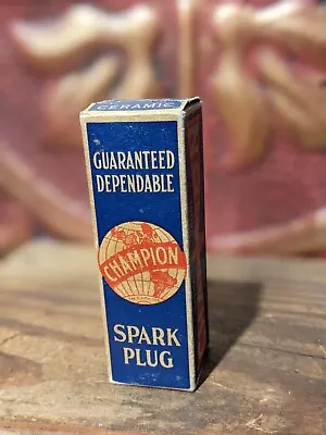 Vintage Original Champion Bowtie Spark Plug 62S With Original Box • $21.88