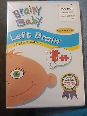 Brainy Baby - Left Brain/Classical Tunes (DVD 2003) Sealed New  • $10.99