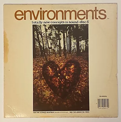 Environments  Totally New Concepts In Sound Disc 5  1983  SD-66005  EX • $18.95