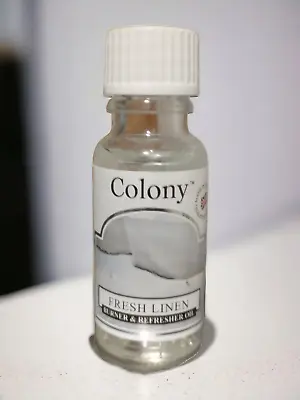 Colony - Burner & Refresher Oil Fresh Linen • £2.99