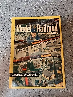 1952 MODEL RAILROAD HANDBOOK Fawcett #133  Trains 144pgs • $22.99