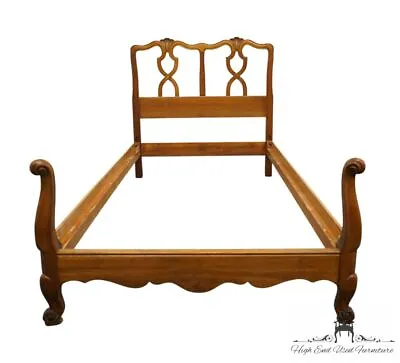 1950s KINDEL FURNITURE Country French Provincial Twin Size Bed 2320 • $413.59