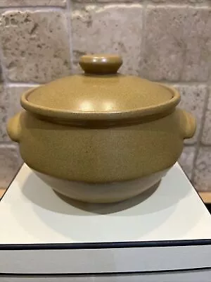 Denby Ode Covered Vegetable Serving Casserole Dish 2 Pints • £5