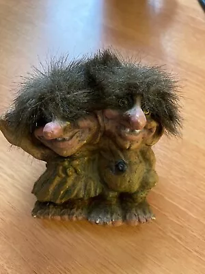 £19 • Buy Vintage Troll Dolls Friends Toys Made By Dam, Norway, 7cm High