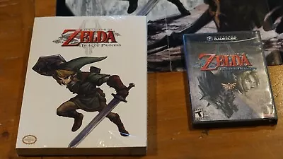 Bundle - The Legend Of Zelda Twilight Princess - + Guide And Poster - GameCube • $175