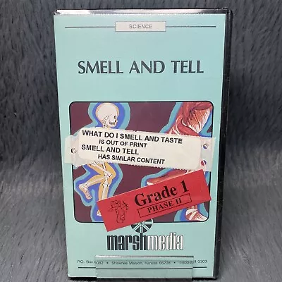 Smell And Tell VHS Tape Science Marsh Media Grade 1 Kids Educational Film Rare • $39.99