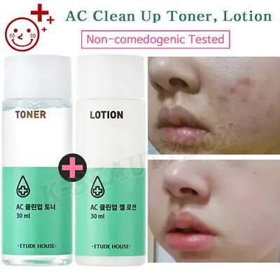 Blemish Acne Skin Care Clean Up Basic Set 30ml Toner+30ml Lotion Sensitive Skin • $12.84