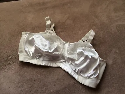 Elomi 44G (F) Pearl Ivory Caitlyn  Side Support  Soft Cup Bra Style 8033 NWOT • $42.95