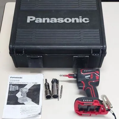 $179 • Buy Panasonic EXENA EZ1PD1X-R Red Impact Driver Rechargeable 14.4V/18V LED Light