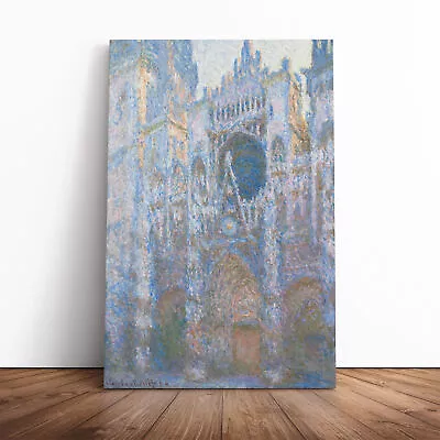 £22.95 • Buy Monet Rouen Cathedral Canvas Wall Art Painting Framed Poster Print Picture