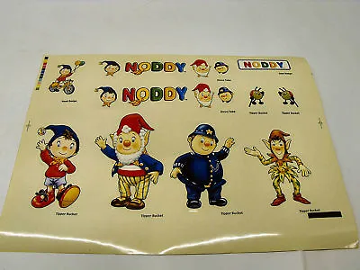 Noddy Sticker/decal/transfer Set For Nursery Cottoyswallfurniture • £3.99