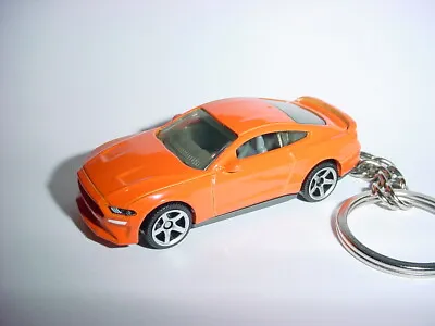 HOT 3D FORD MUSTANG GT CUSTOM KEYCHAIN Key Keyring Ornament BLING 1/64 Matchbox • $14.83